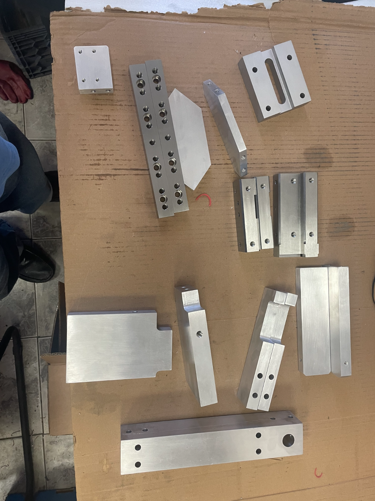 Custom machined part