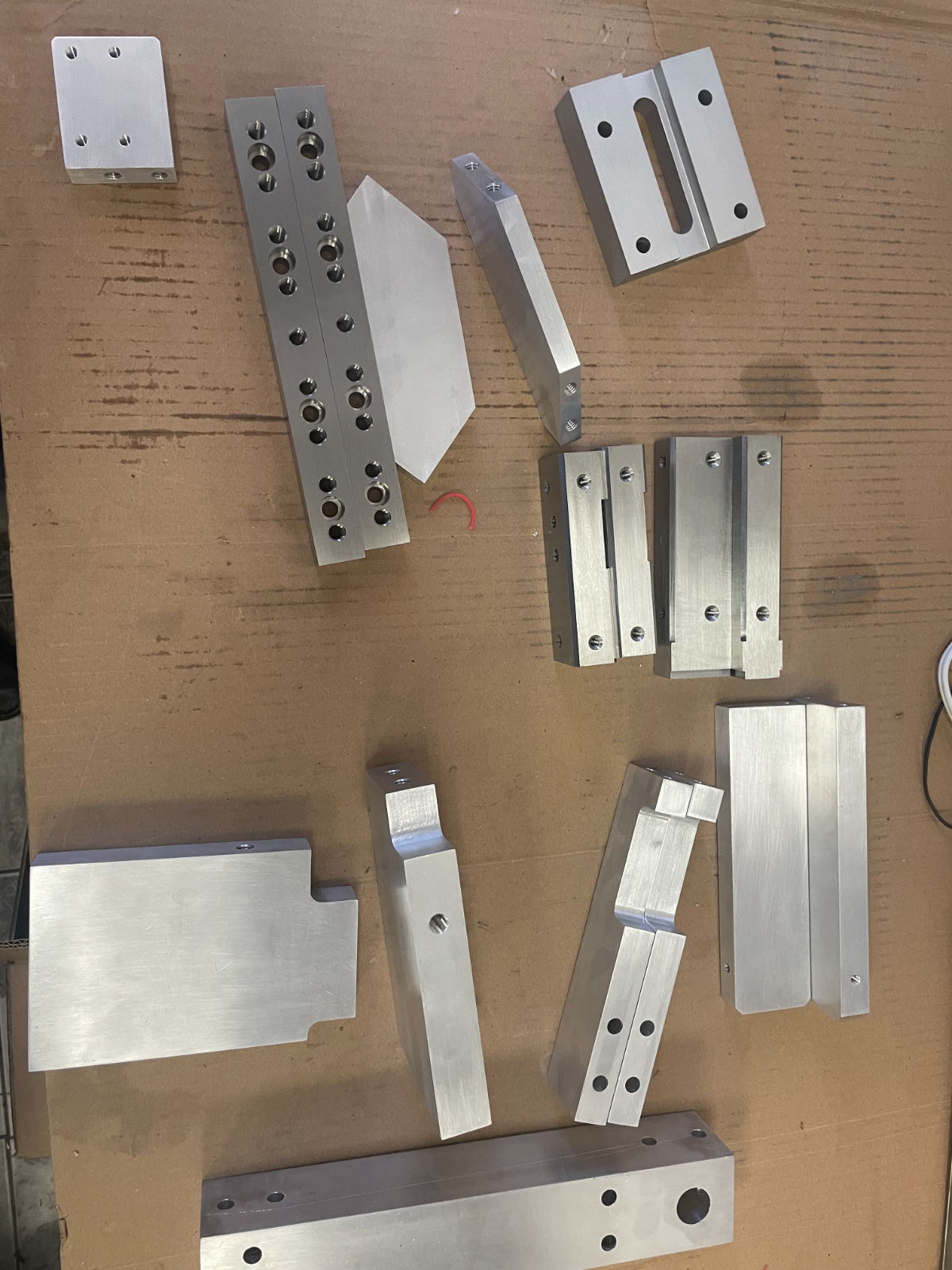 Custom machined part