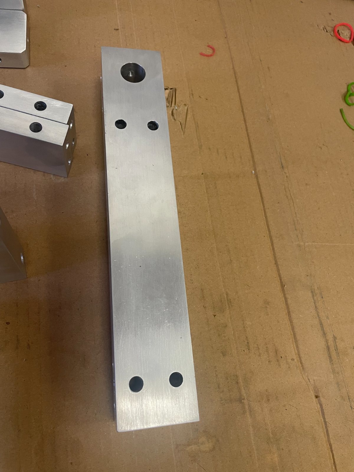 Custom machined part